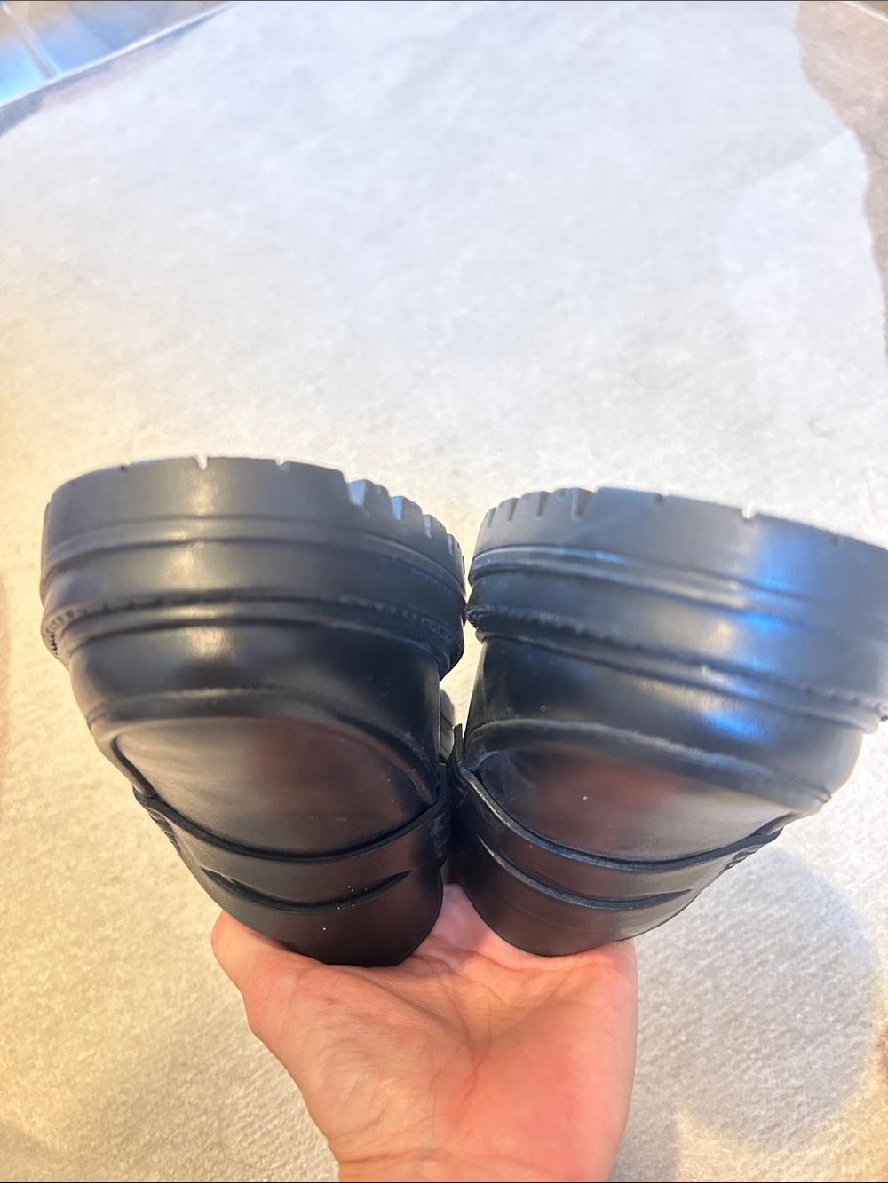 Sezane Albane Loafers Smooth Black - Size 7 - Picture 5 of 9